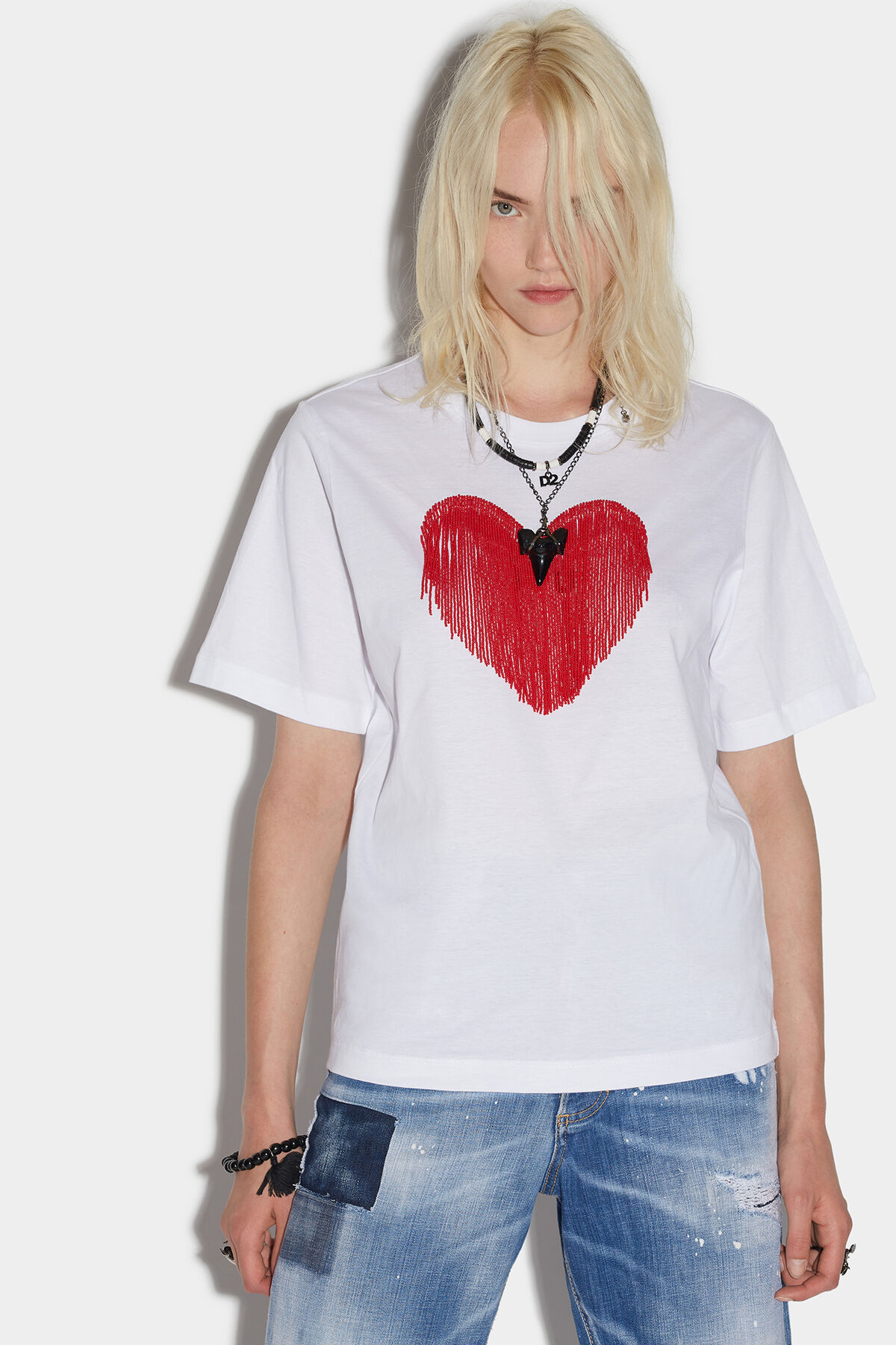 Dsquared2 Dsquared White Cotton T Shirt In White