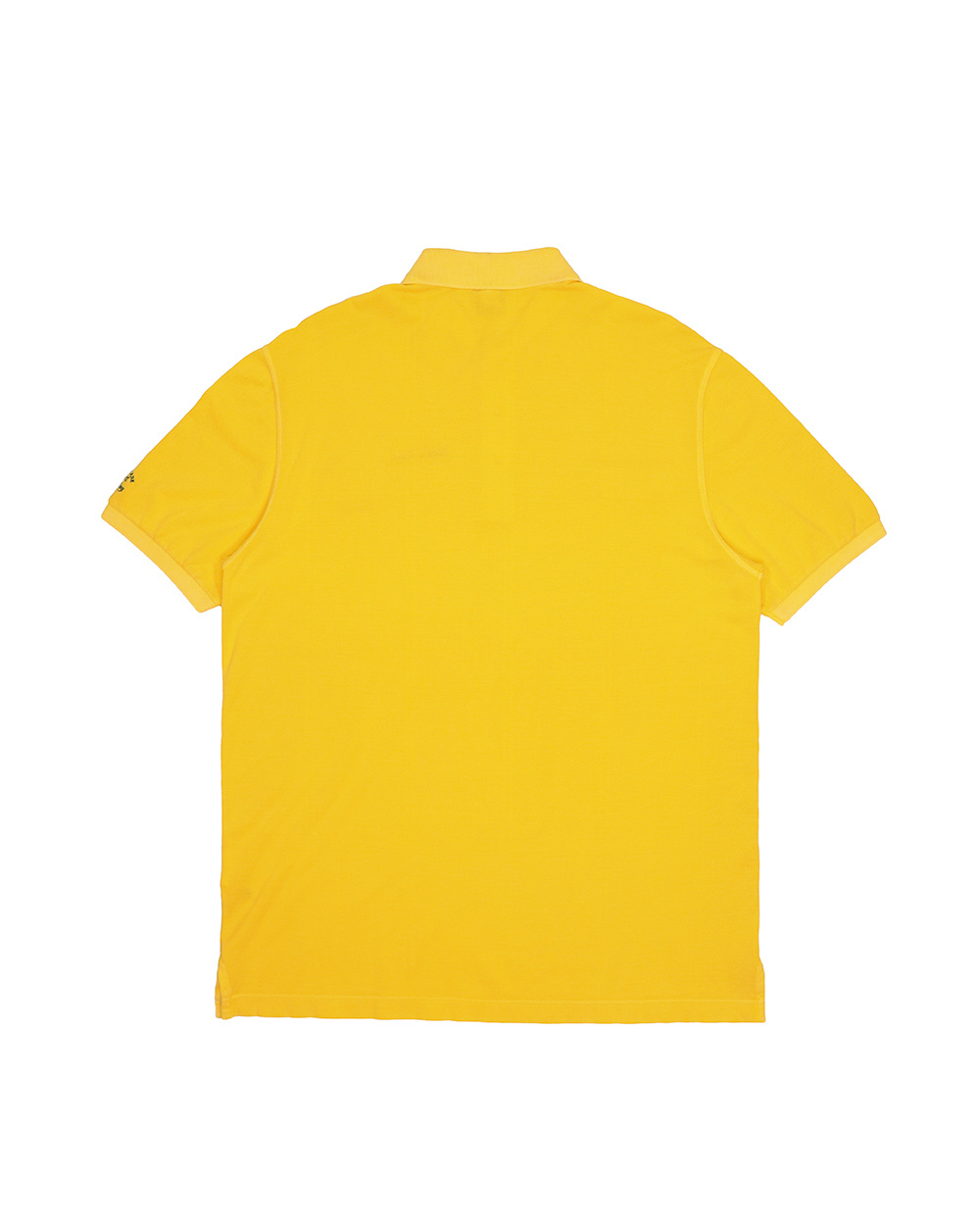 Paul & Shark Logo Embroidered Polo Shirt In Yellow