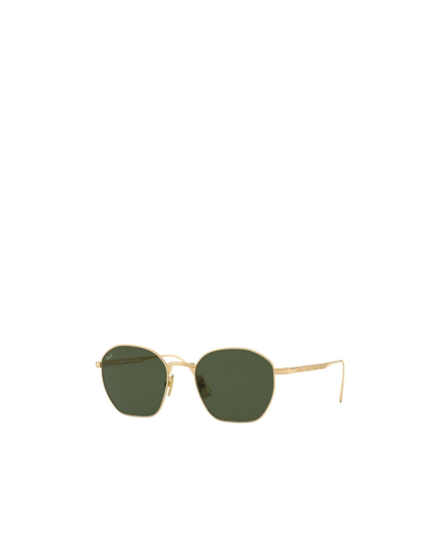 Persol Hexagonal Frame Sunglasses In Green