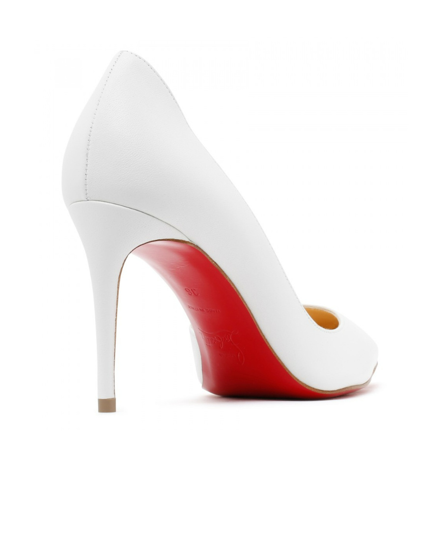 CHRISTIAN LOUBOUTIN LOGO LOGO POINTED HIGH HEELS