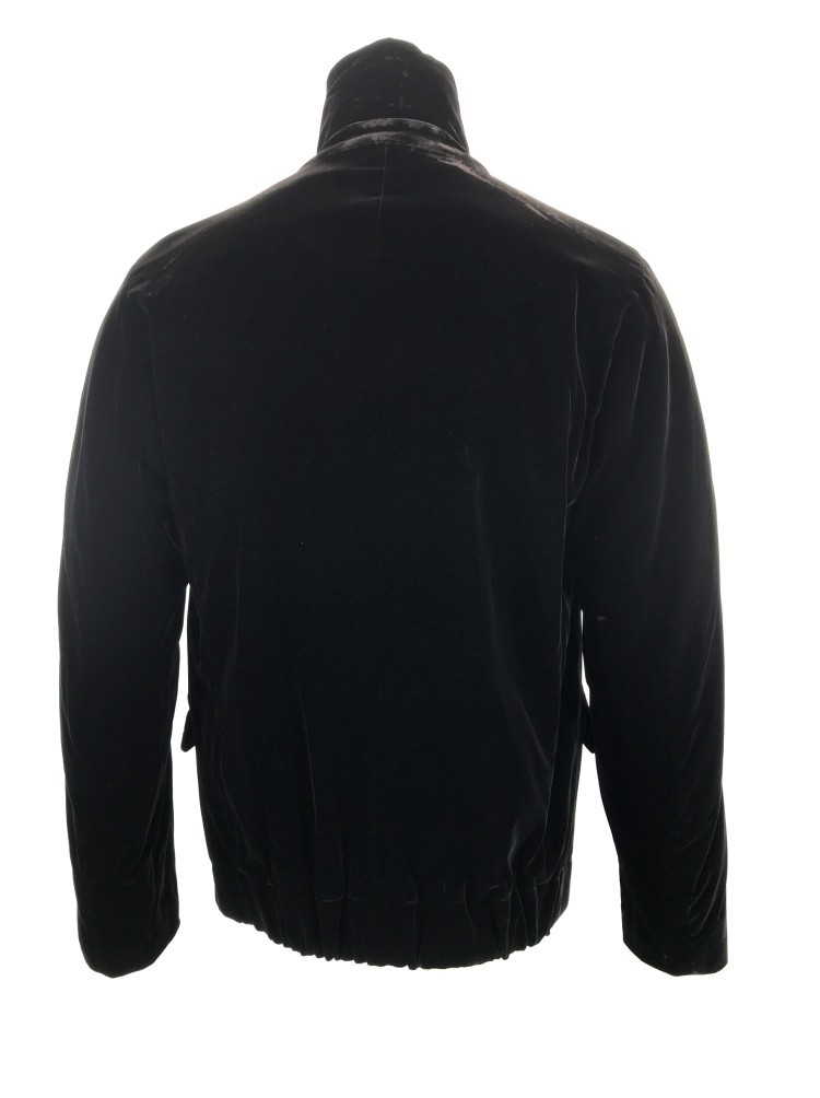 Giorgio Armani Logo Casual Jacket In Black