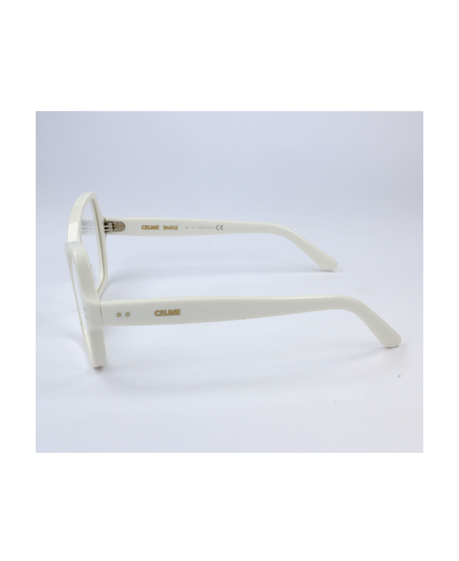 Celine Logo Flat Mirror In White
