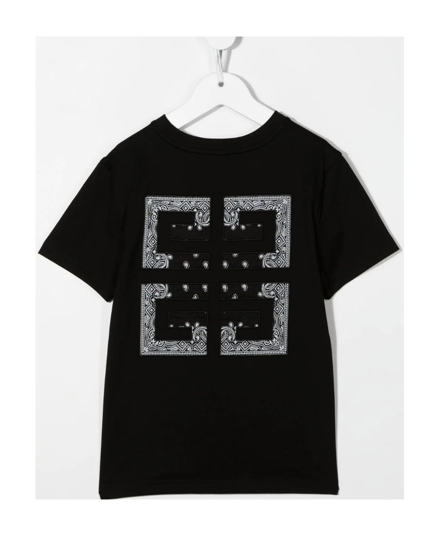 Givenchy 4g Logo Patch T-shirt In Black