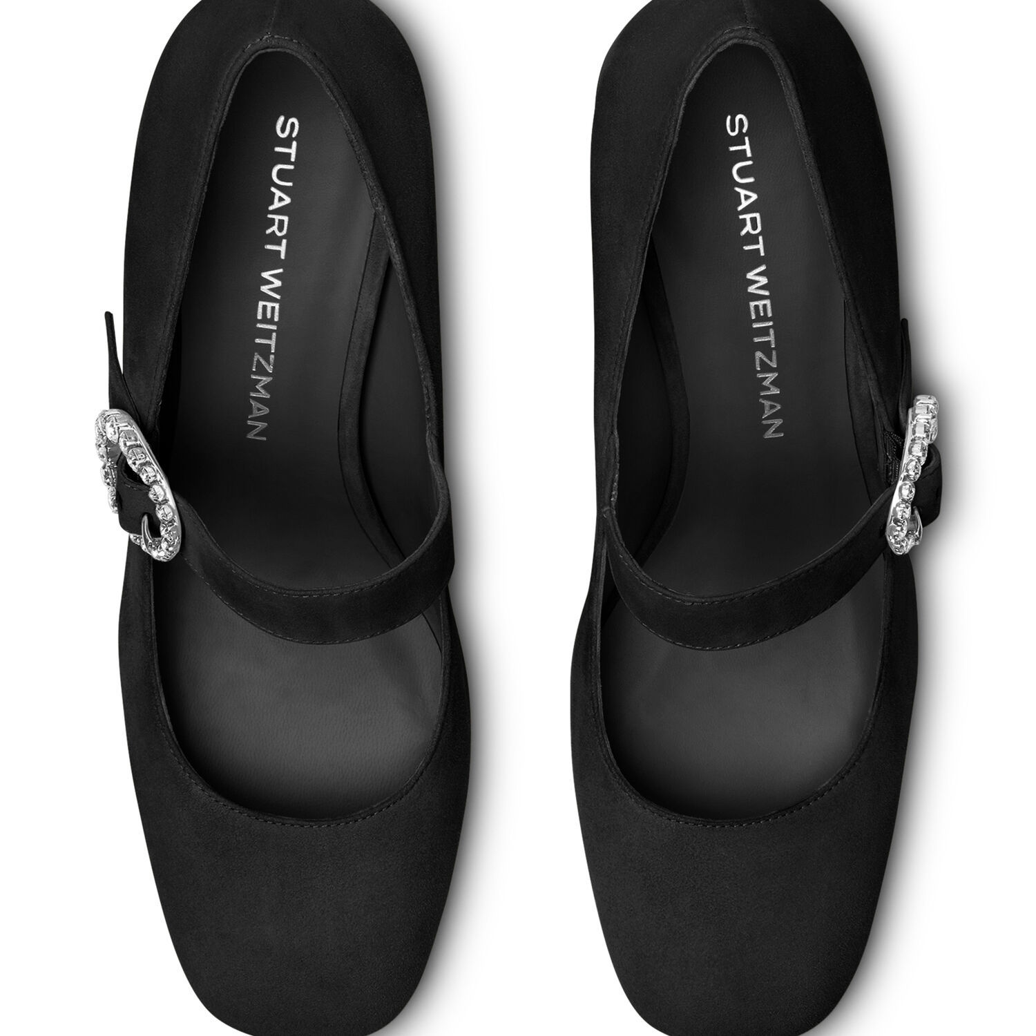 Stuart Weitzman Sloane 60 Mary Jane In Black