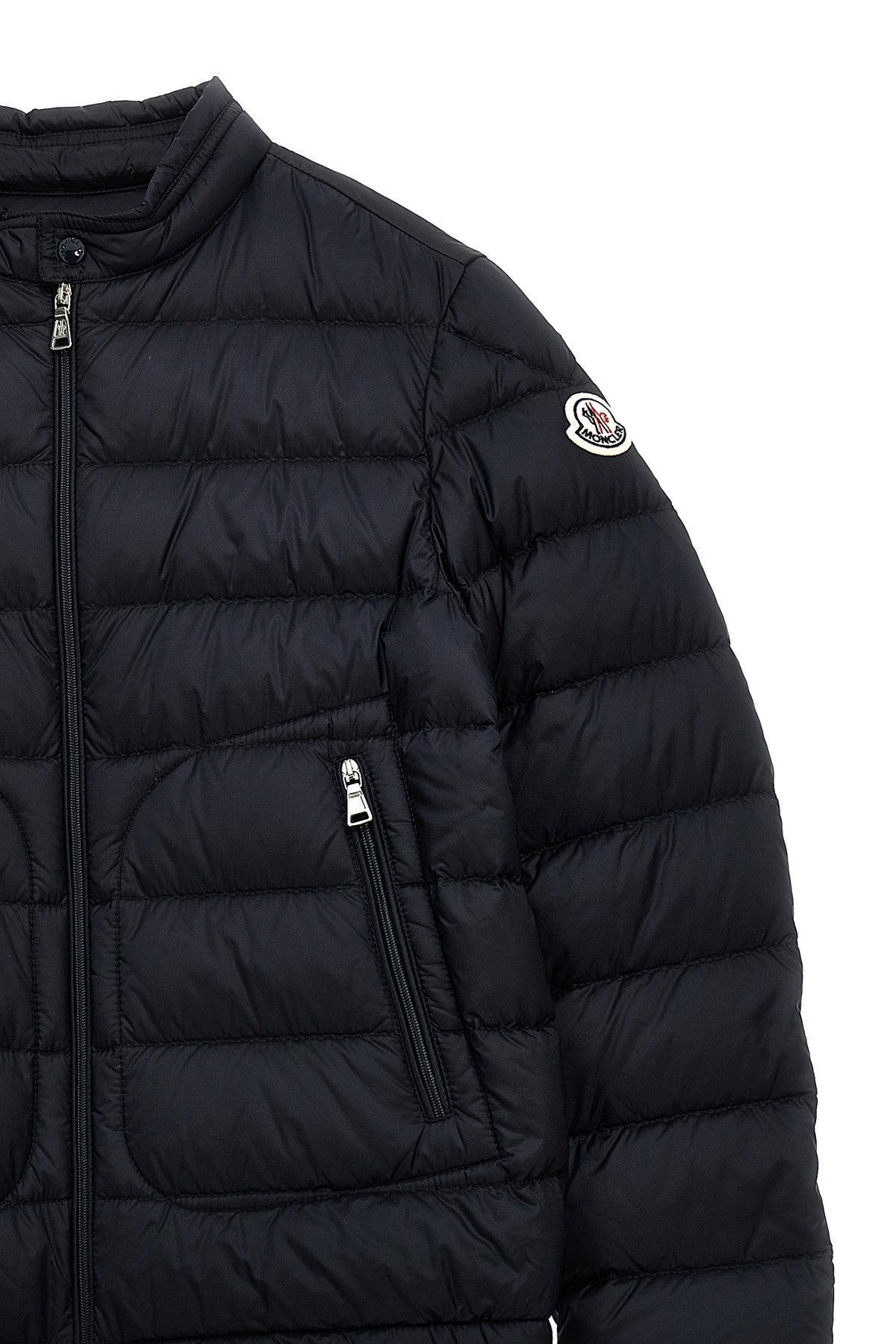 Moncler Enfant Acorus Packable Down Jacket In Blue