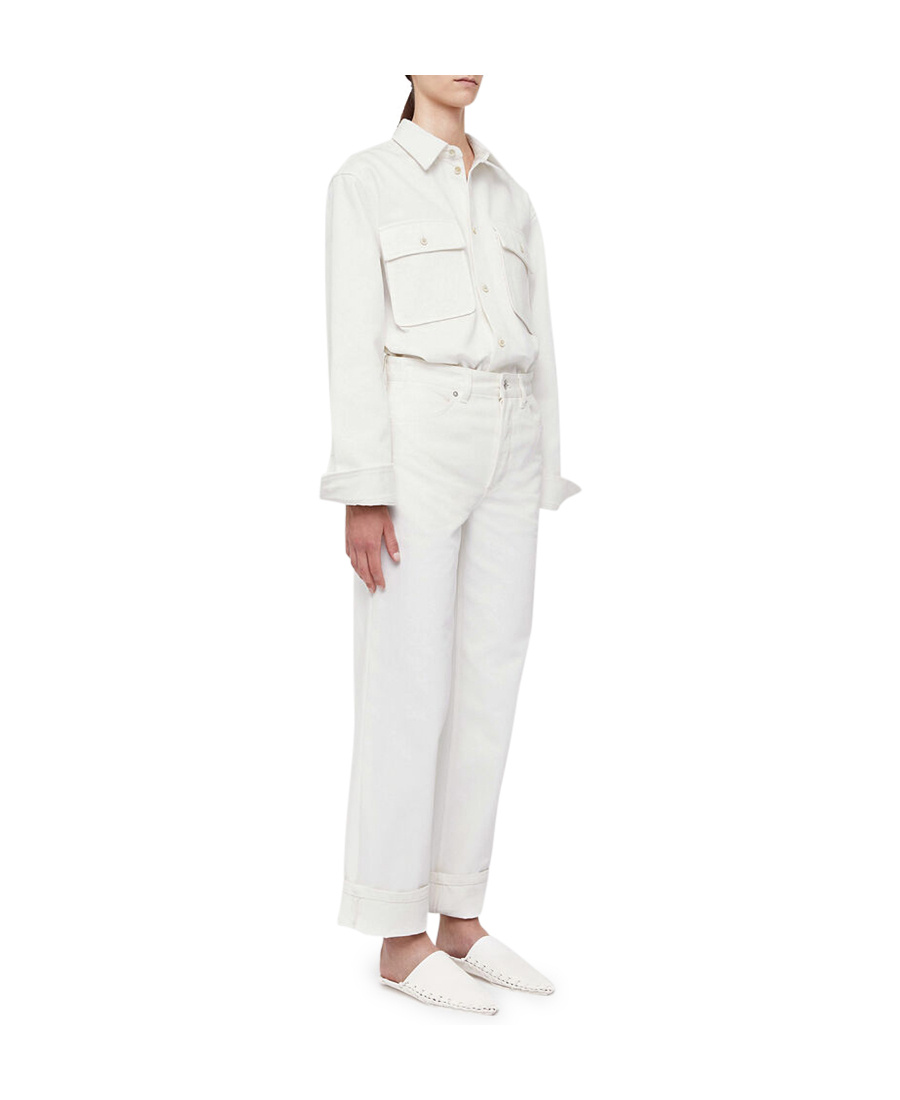Jil Sander Jeans In White