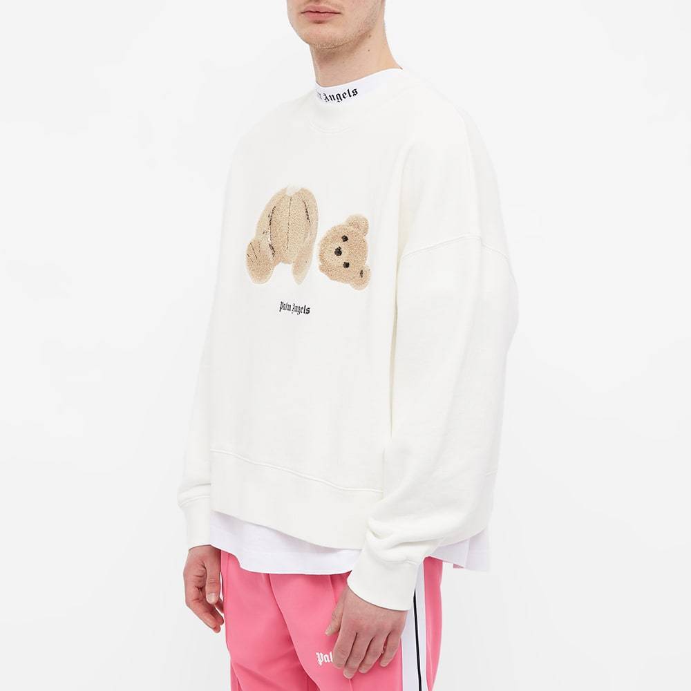 PALM ANGELS BEAR-PRINT SWEATSHIRT