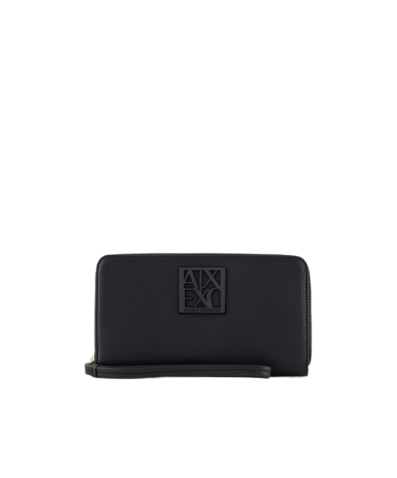 Armani Exchange Horizontal Wallet In Black