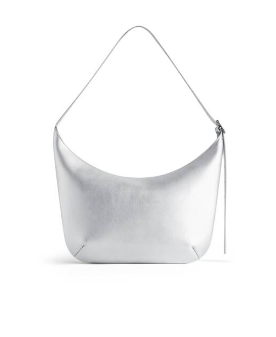 Balenciaga Mary Kate Sling Schultertasche -  - Leder - Silber In White