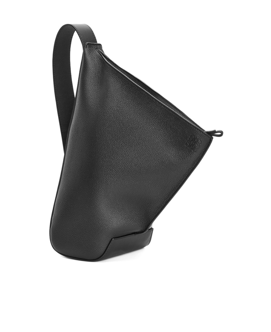 Loewe Anton Sling Satchel Bag In Black