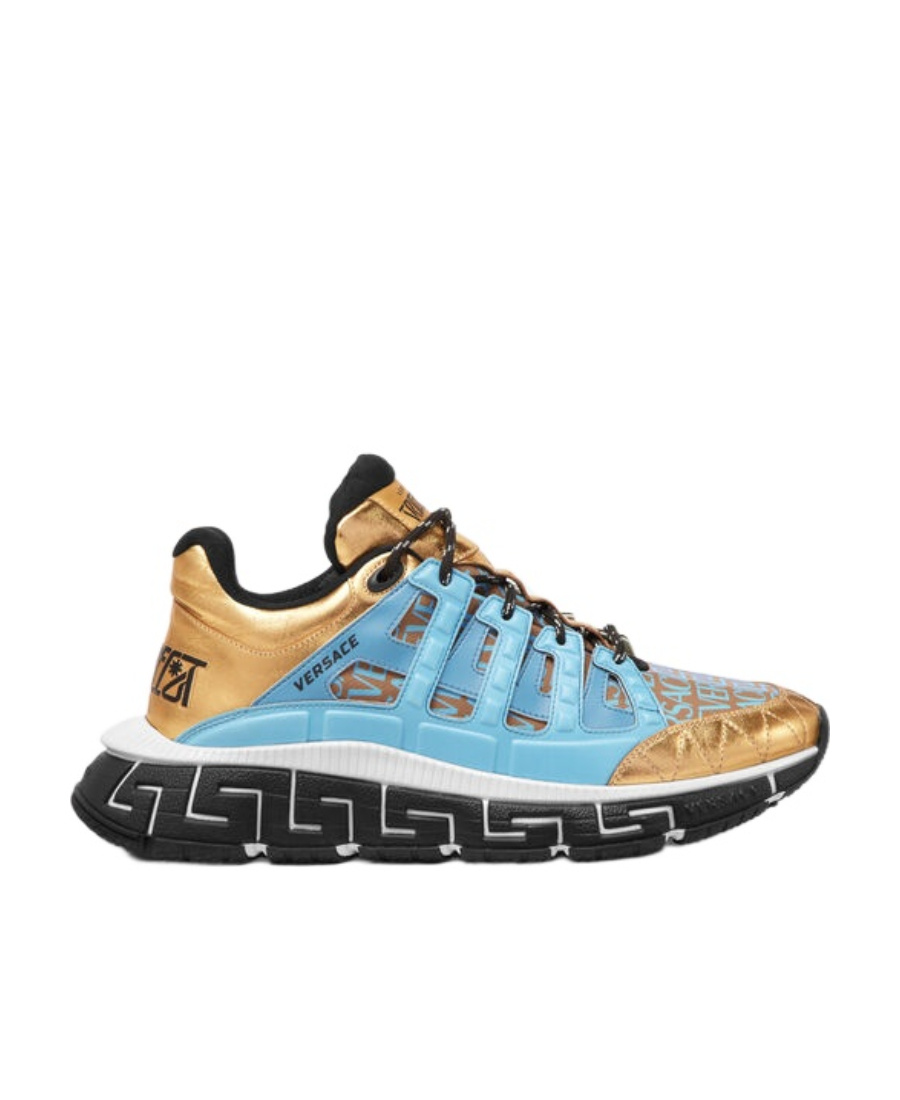 Versace Trigreca Low-top Sneakers In Multicolor