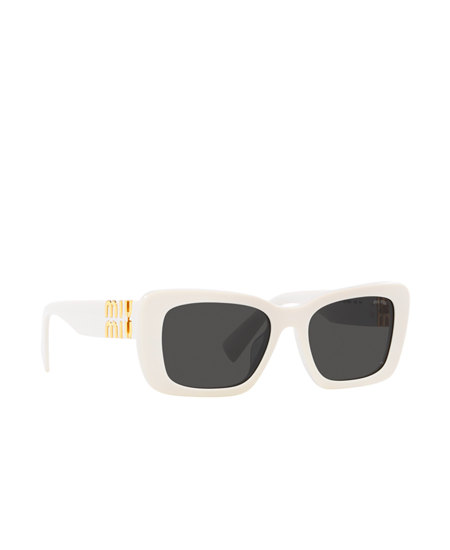 Miu Miu Square Sunglasses In Black