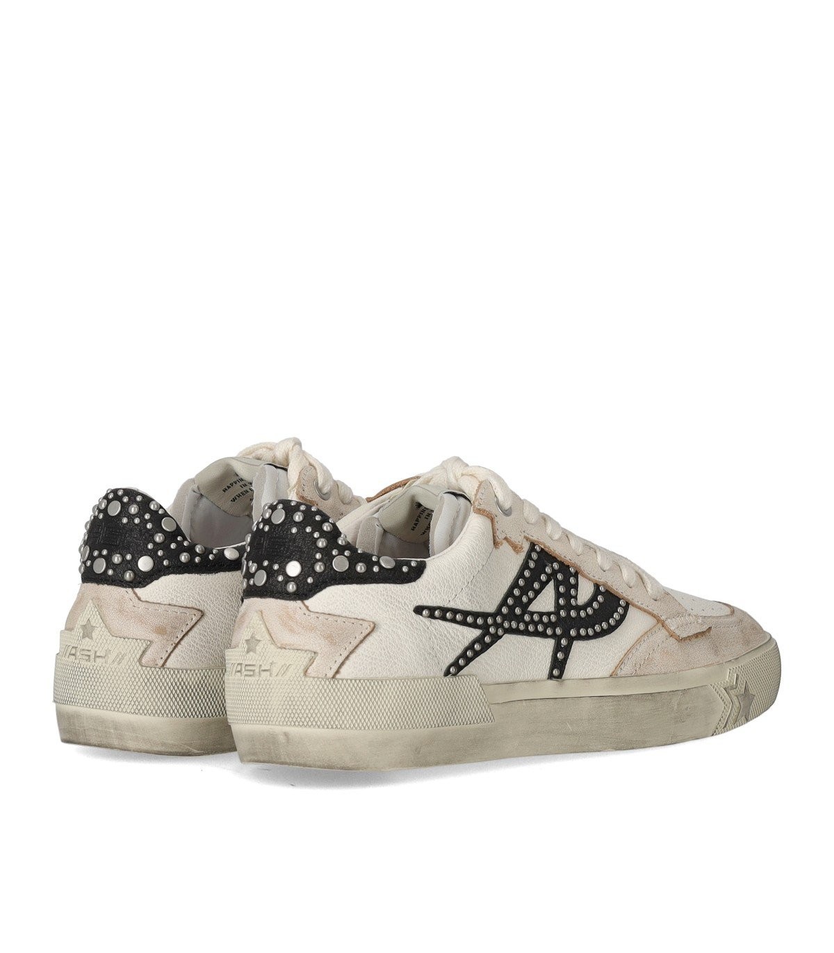 Ash Rivet Low-cut Casual Shoes In Nude