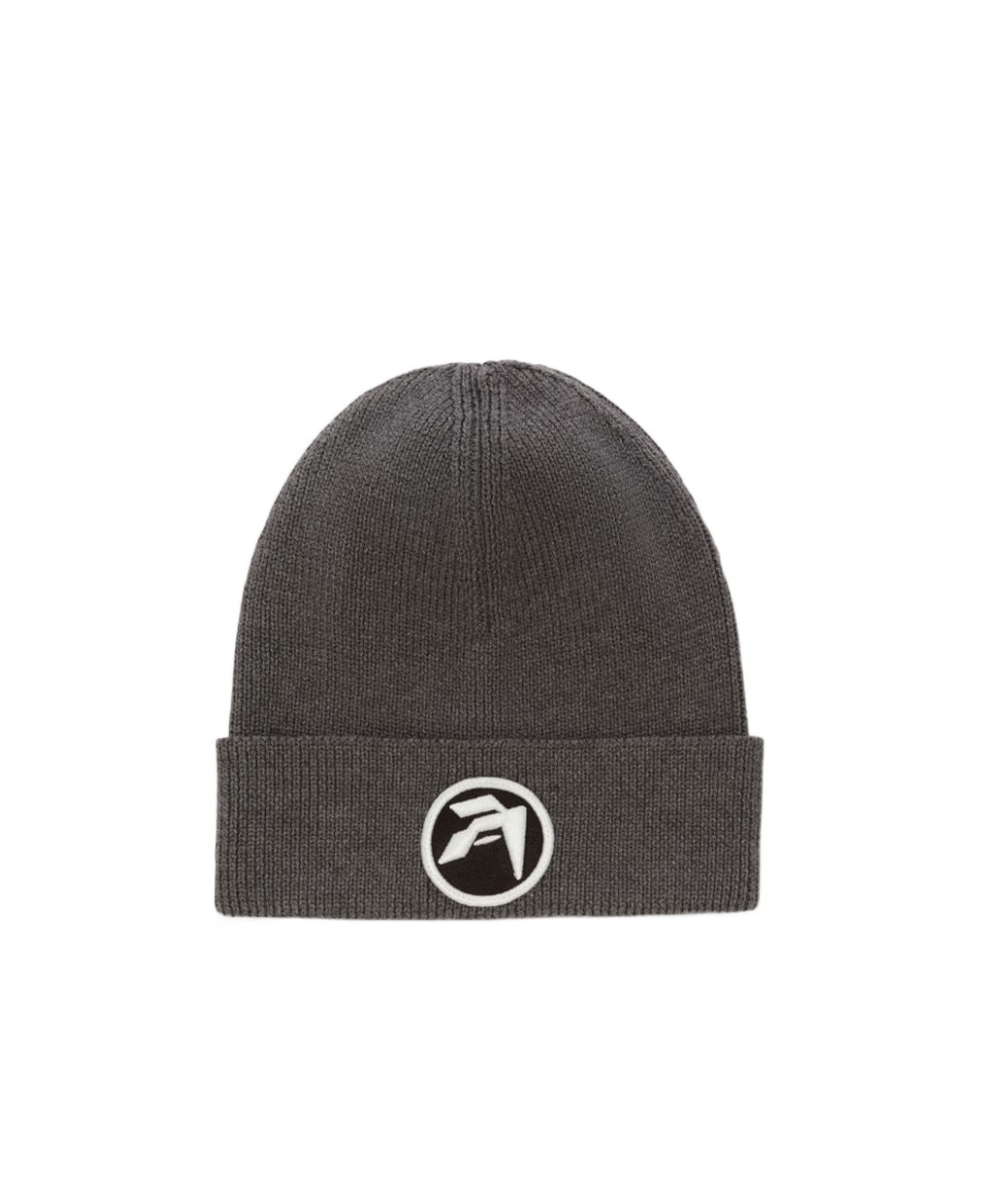 Ambush Logo-embroidered Knitted Beanie In Black