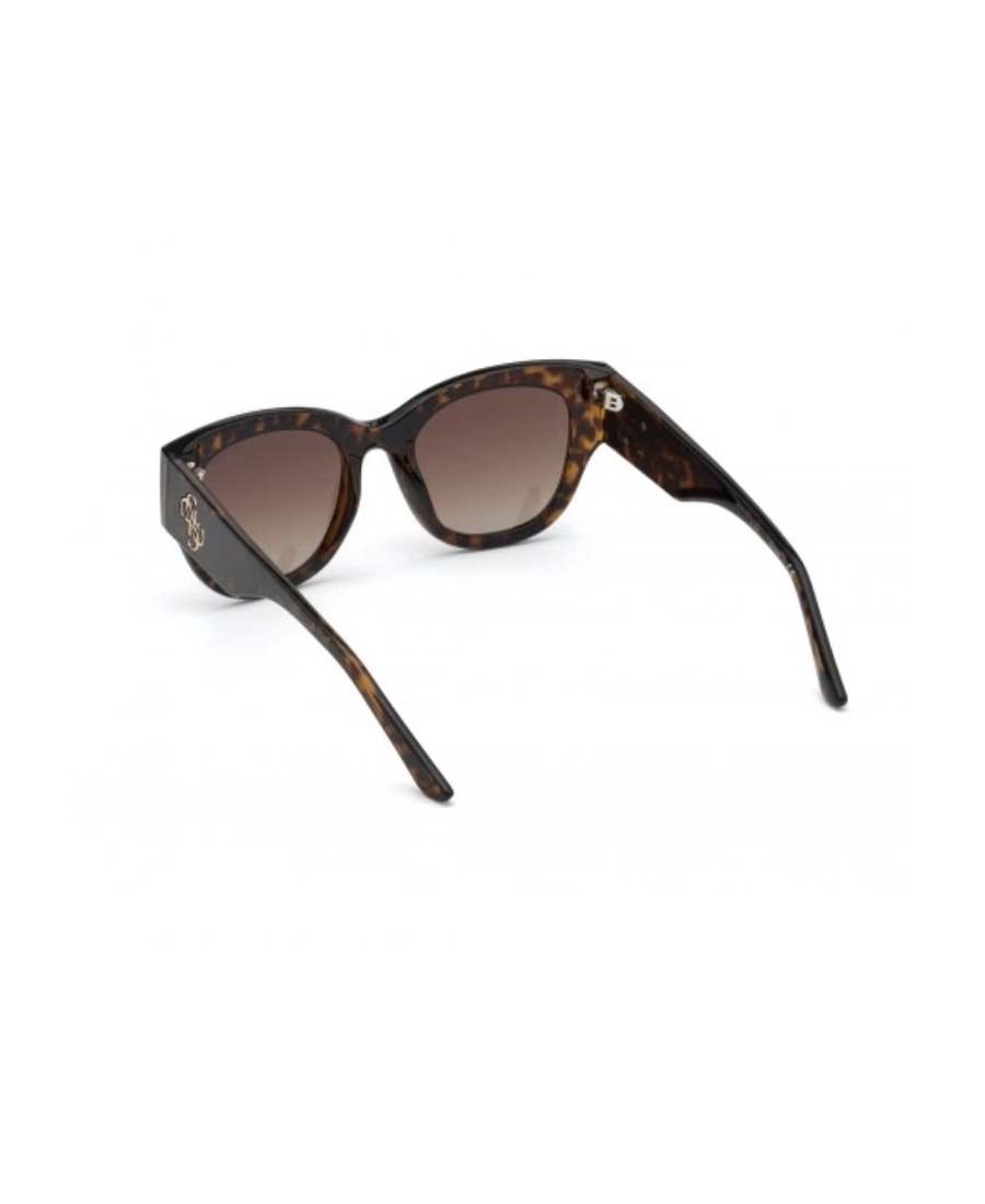 Guess Multi-color Logo Sunglasses In Black