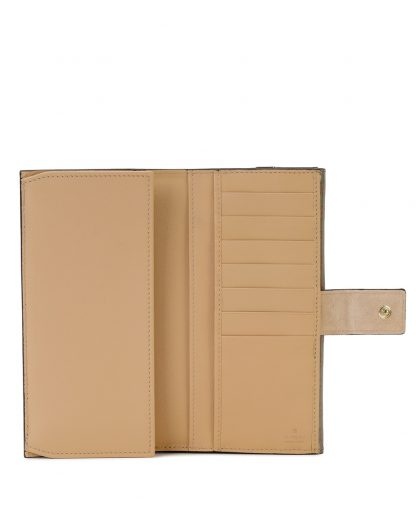 Gucci Double-folded Wallet In Nude