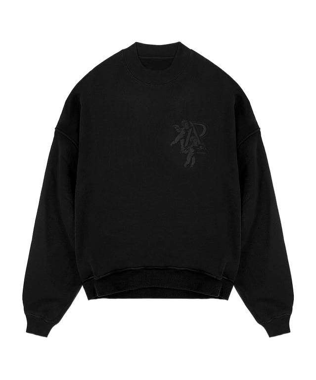 Represent Long-sleeved Sweater In Black