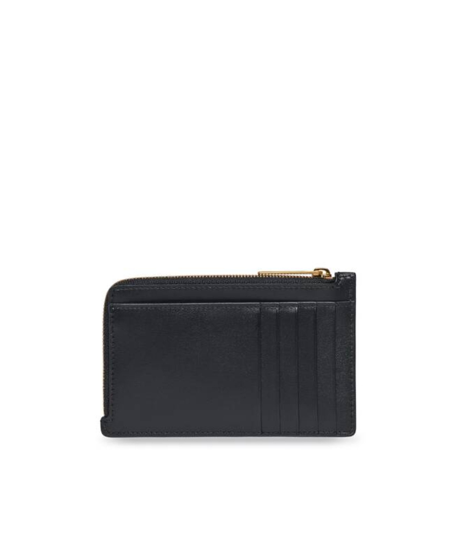 BALENCIAGA WOMEN'S ENVELOPE LONG COIN AND CARD HOLDER IN BLACK