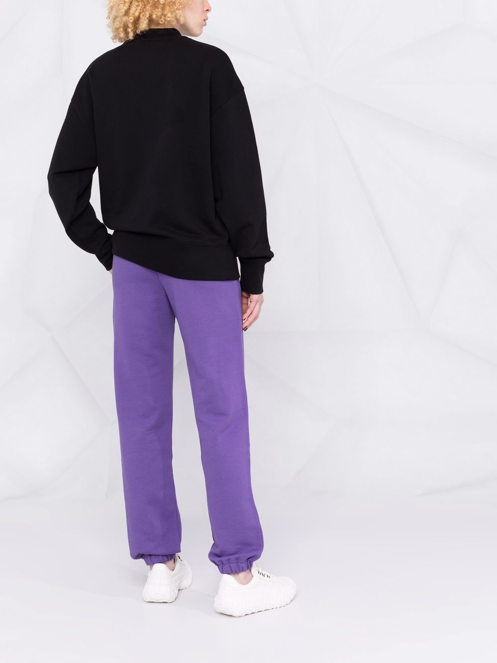 Msgm Logo-print Sweatshirt In Black