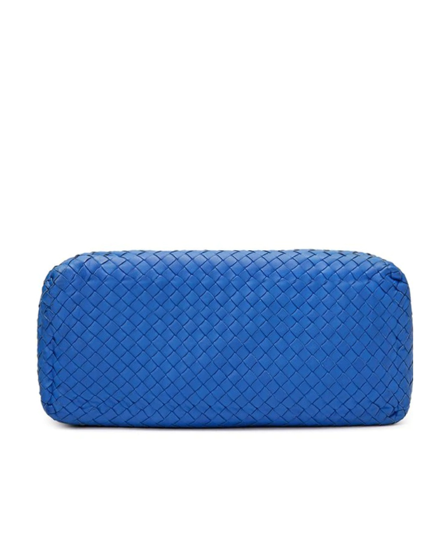 BOTTEGA VENETA WOVEN LOGO HANDBAG