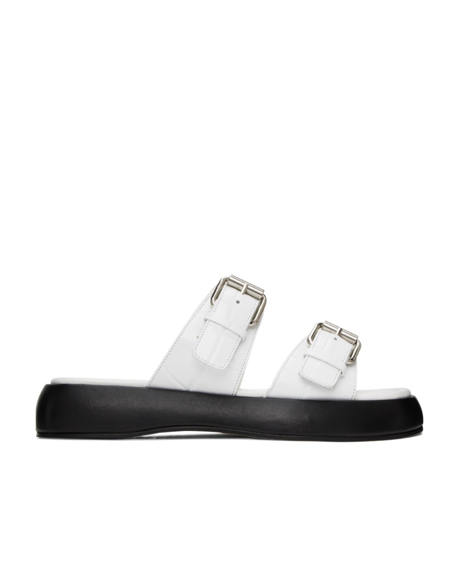 By Far Wyatt Flip Flops In Black