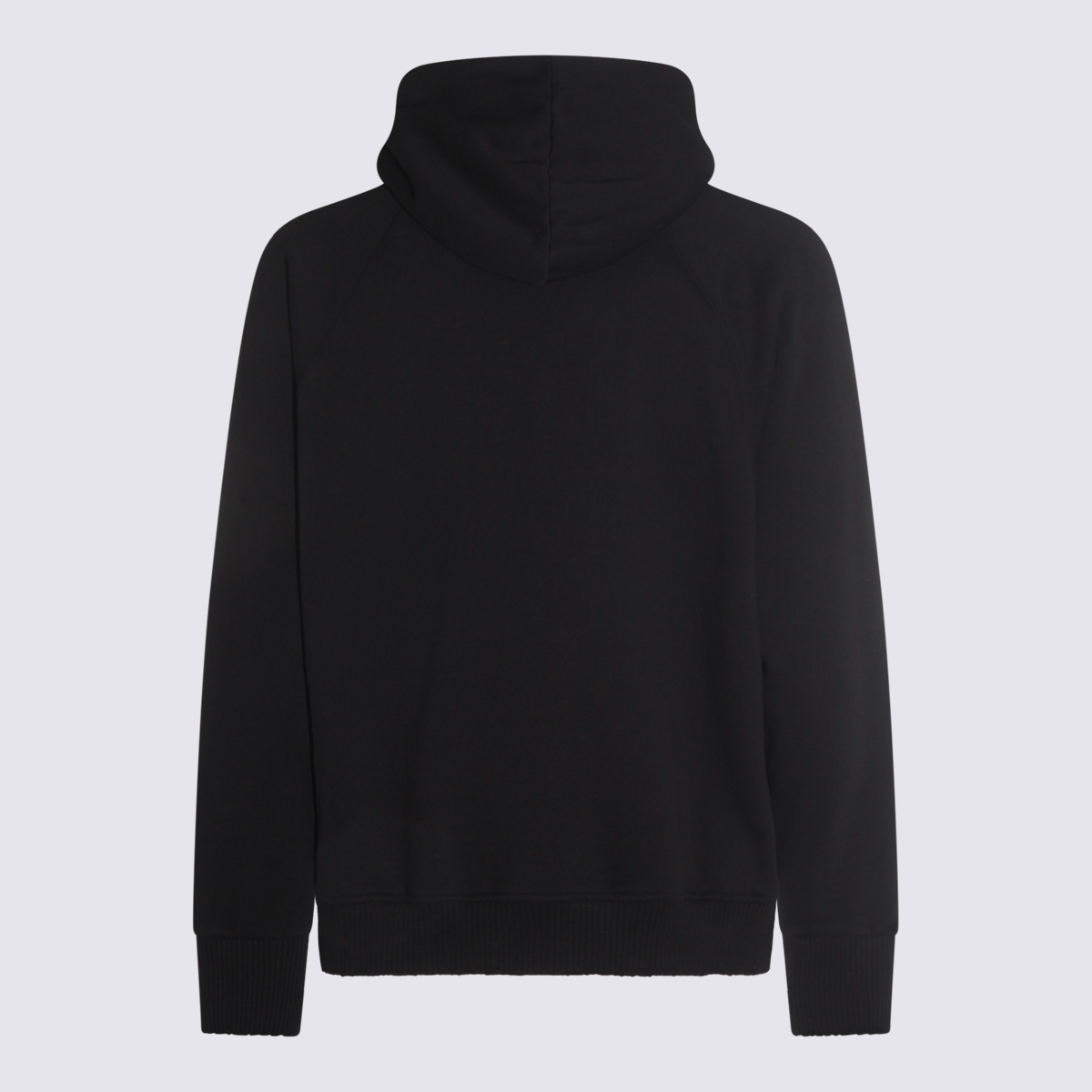 Thom Krom Black Cotton Sweatshirt In Black
