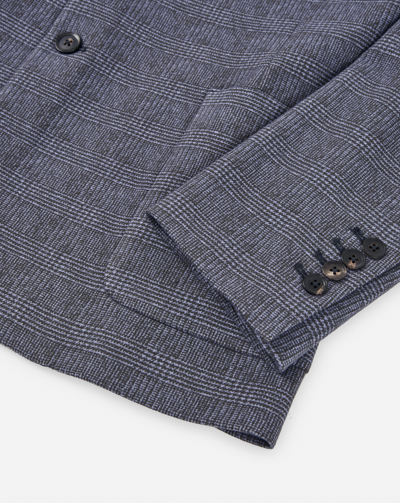 Circolo 1901 Prince Of Wales-check Blazer In Gray