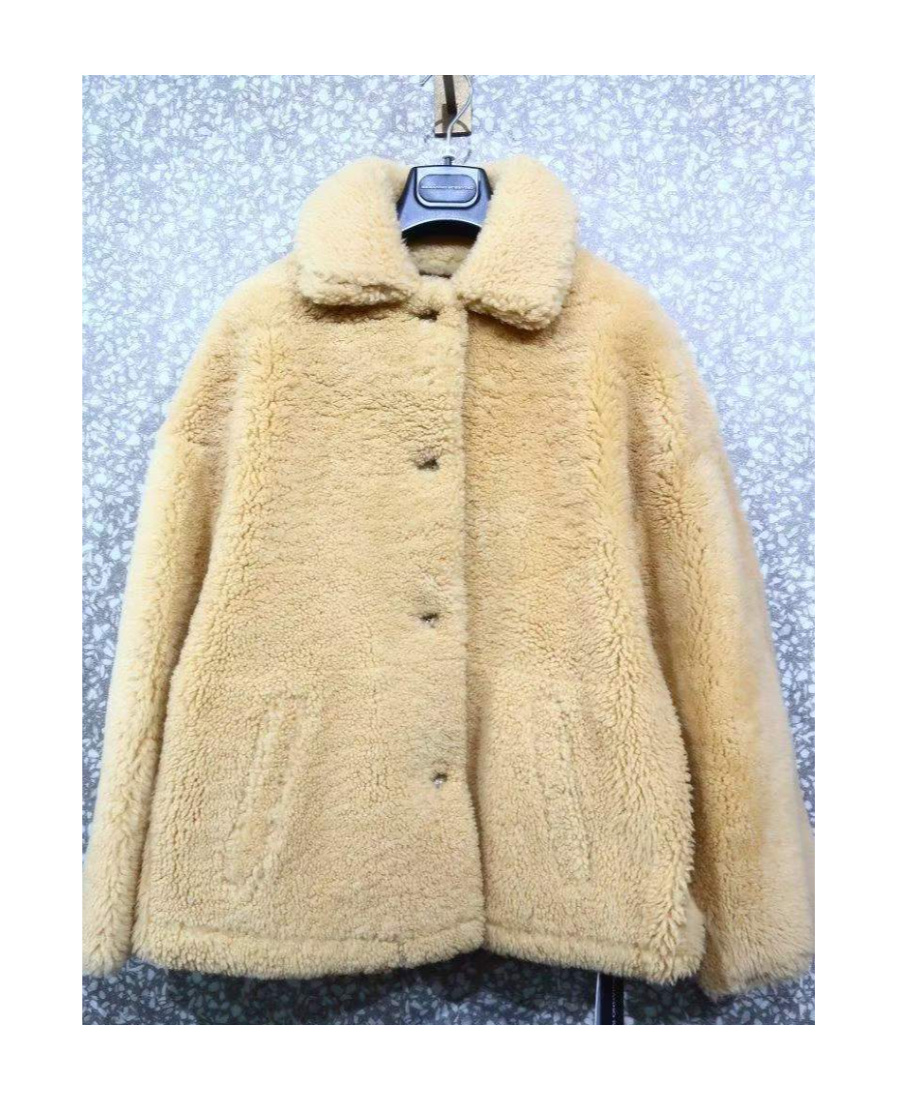 Ermanno Scervino Logo Coat In Nude