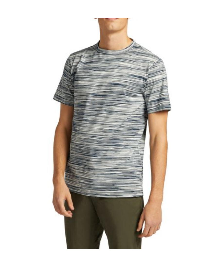 Missoni Man T-shirt Midnight Blue Size Xxl Cotton In Gray