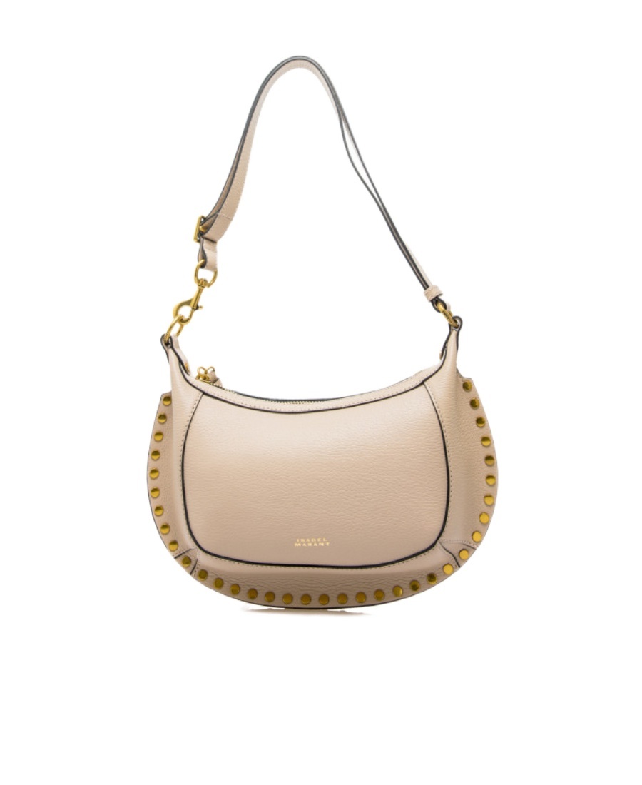 Isabel Marant Oskan Moon Shoulder Bags Beige In Nude