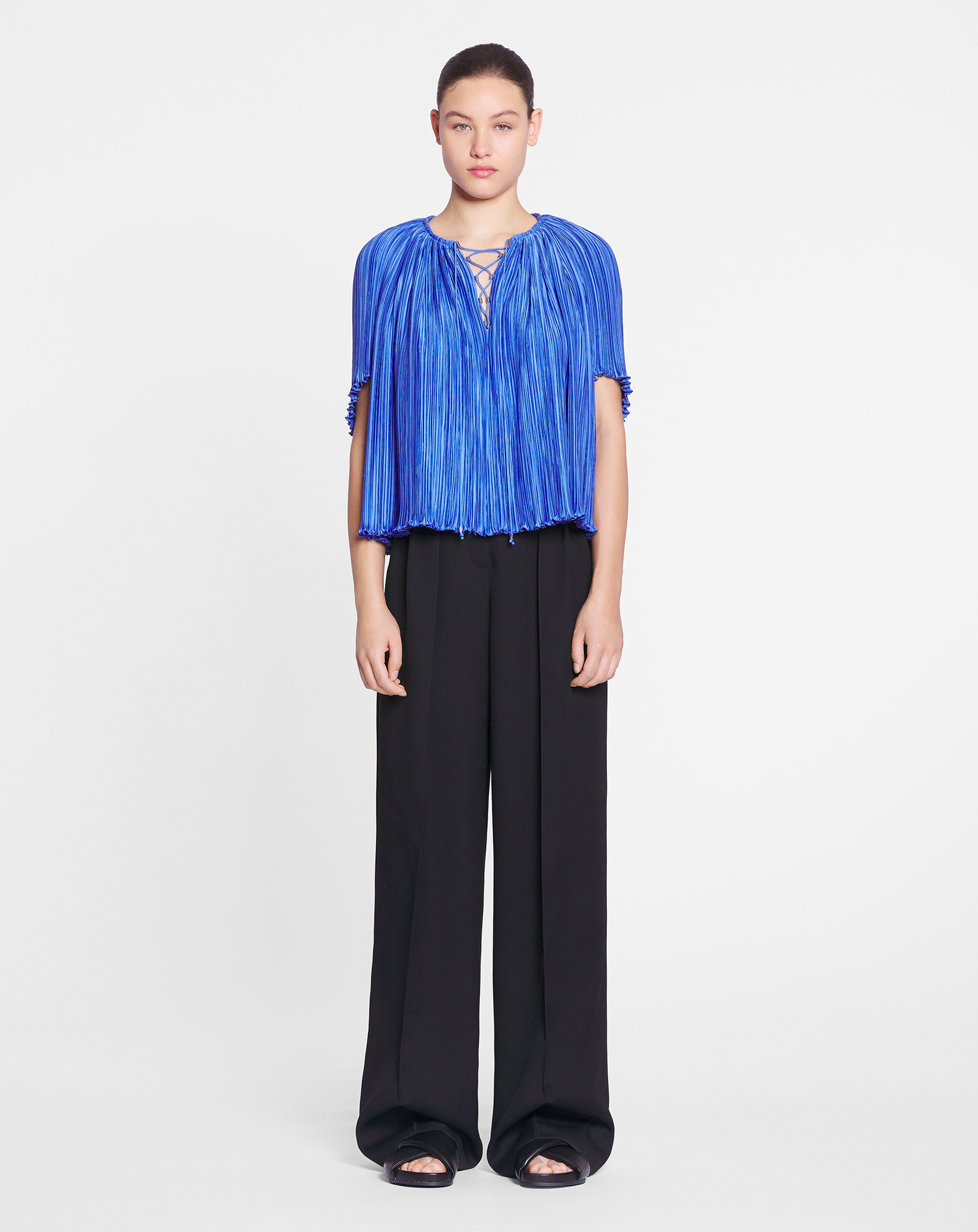 LANVIN LANVIN SHORT-SLEEVED BLOUSE 