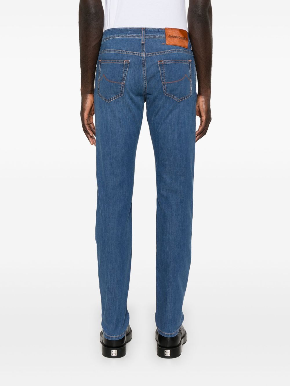 Jacob Cohen Belt Loop Denim Trousers