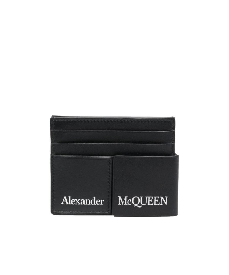 Alexander Mcqueen Men's Card Holder In Black