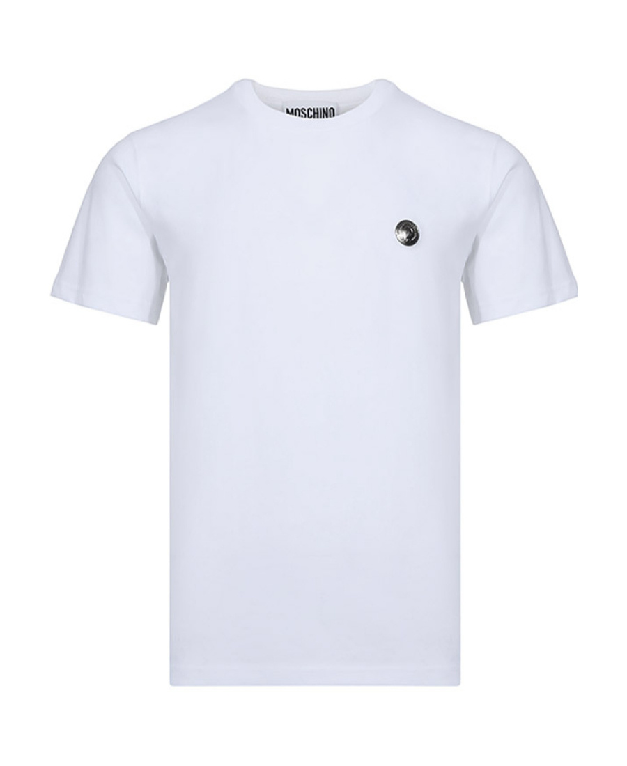 Moschino Coin Logo T-shirt In White