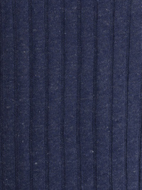 Brunello Cucinelli Rib-knit Linen And Cotton Sweater In Blue