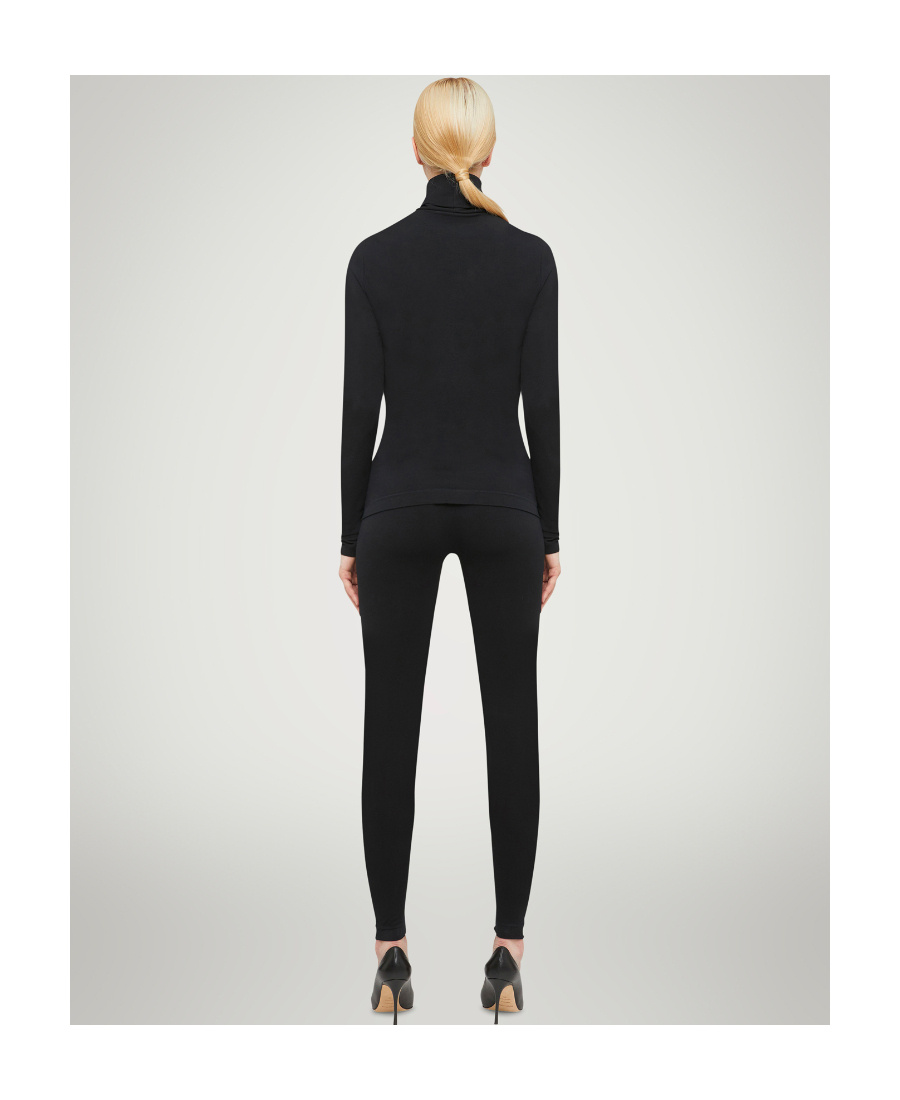 Wolford High-necked Pullover In Black