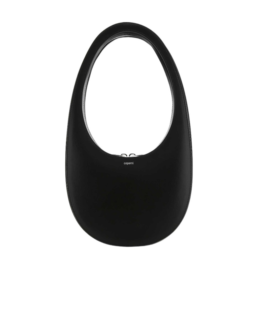 COPERNI CURVED LEATHER TOTE BAG 