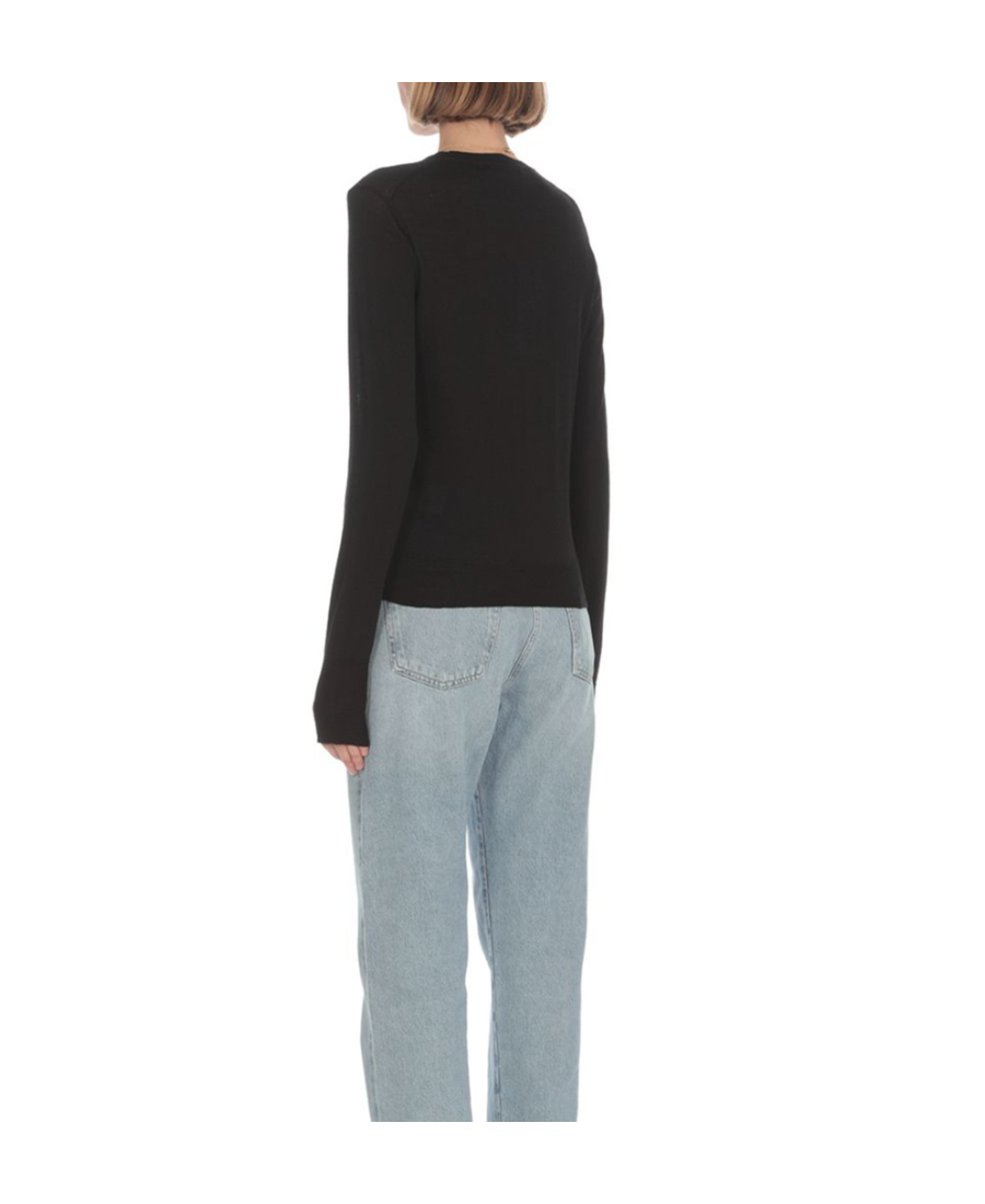 Vivienne Westwood Women Cotton And Cashmere Blend Jumper In Black