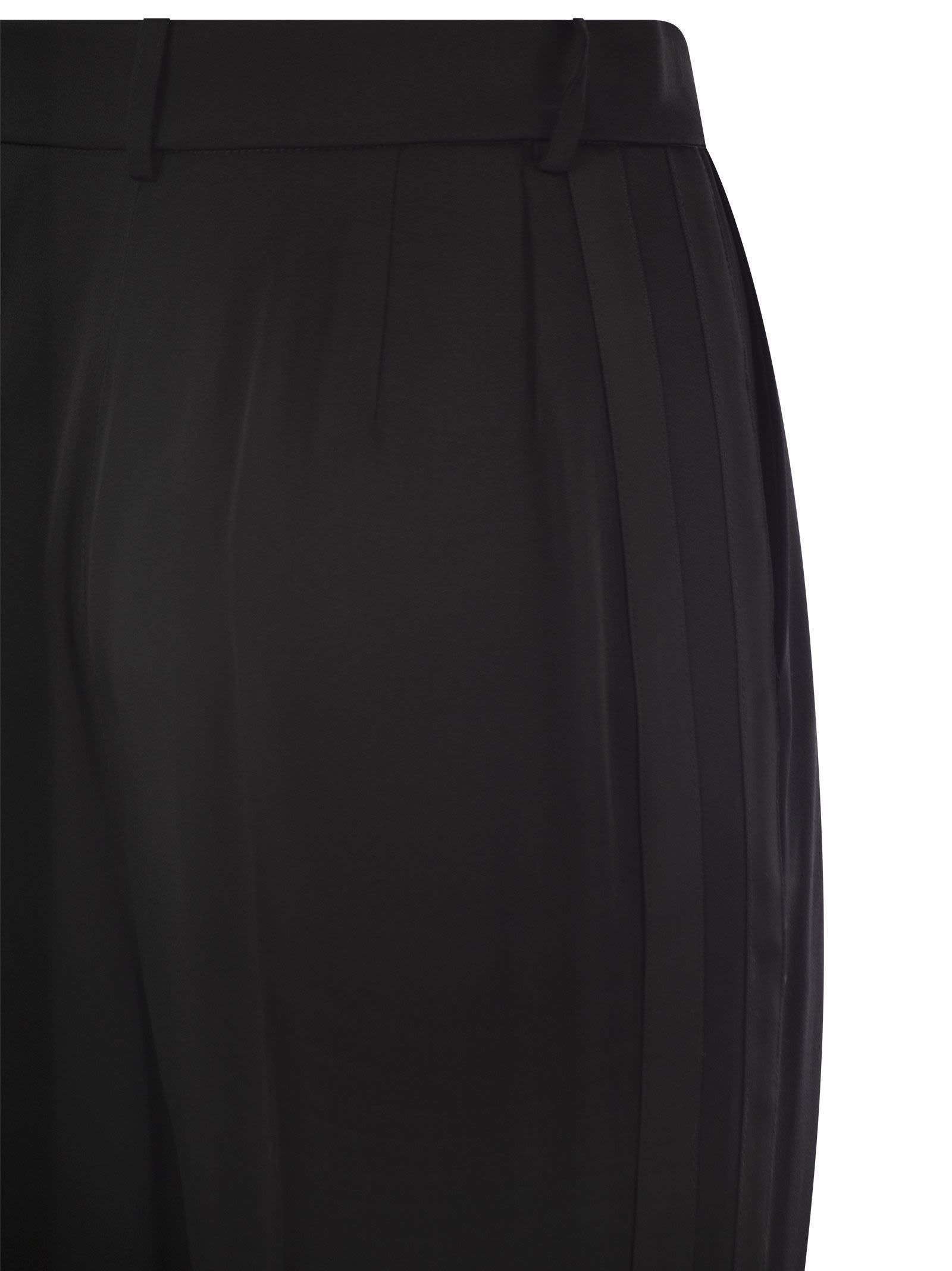 ELISABETTA FRANCHI TAPERED TROUSERS