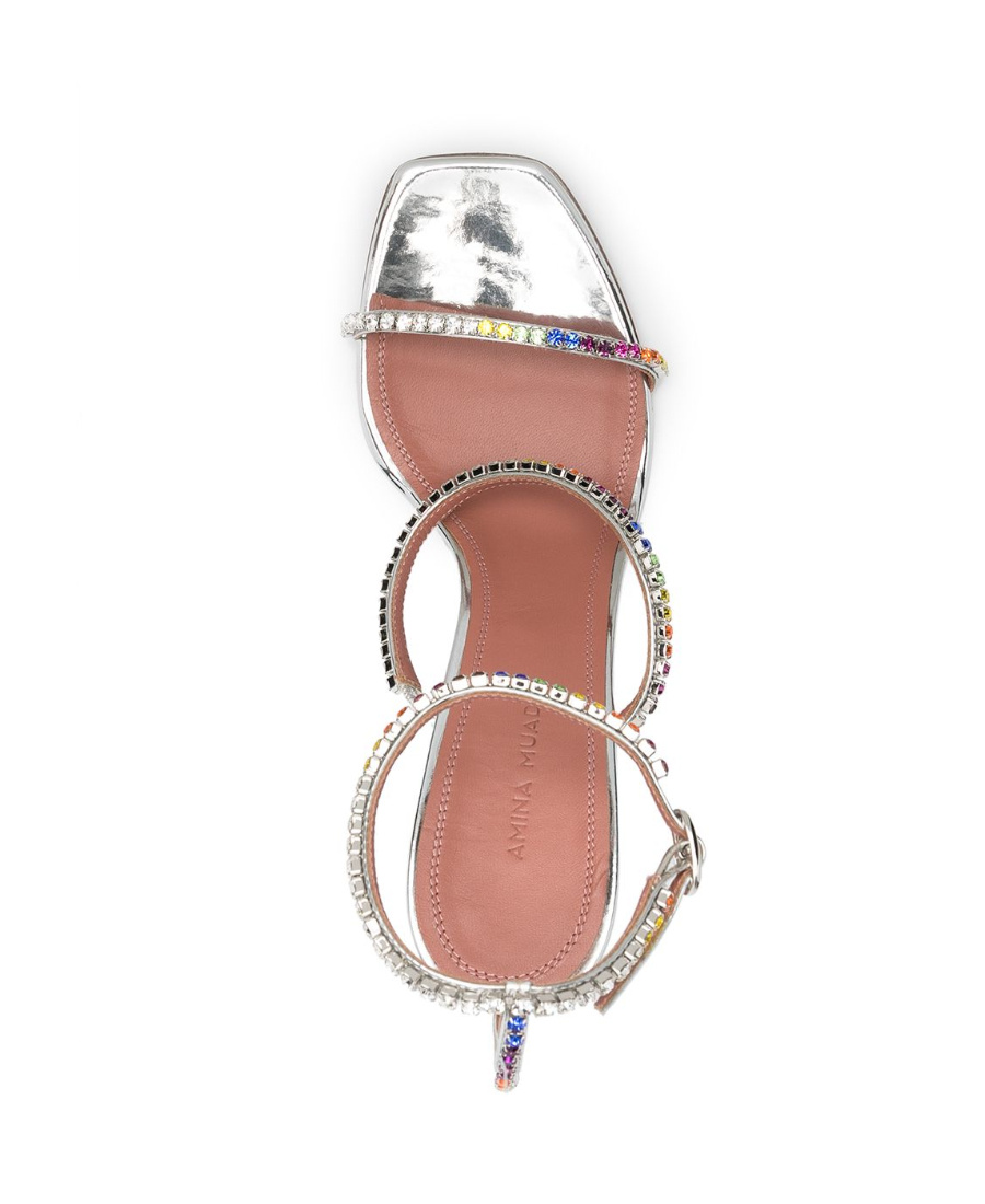 AMINA MUADDI HIGH HEELED SANDALS 
