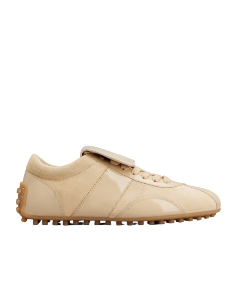 Tod's Lace-up Sneakers In Sand
