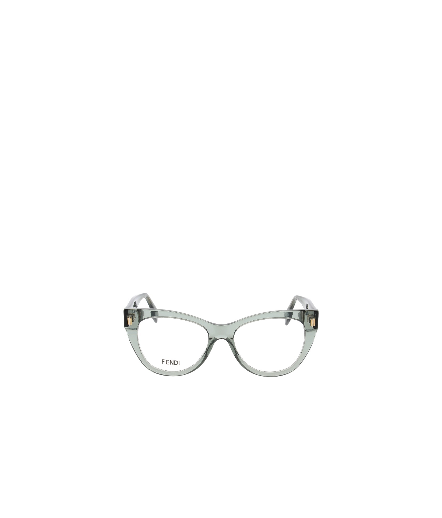 Fendi Eyewear Cat-eye Frame Glasses In Gray