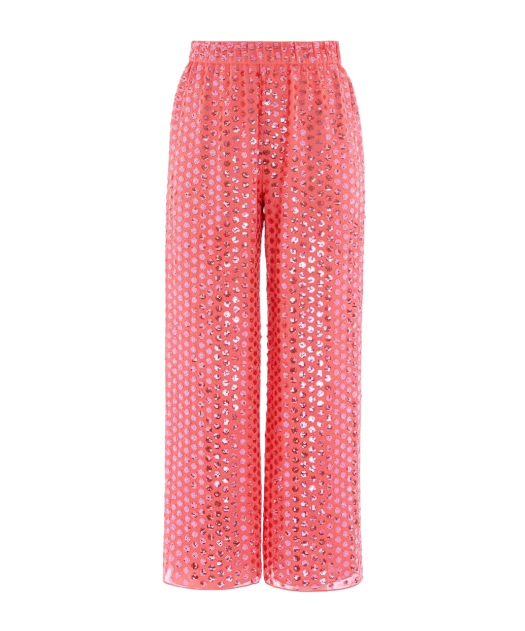 NEEDLE & THREAD RAINDROP GLOSS TROUSERS