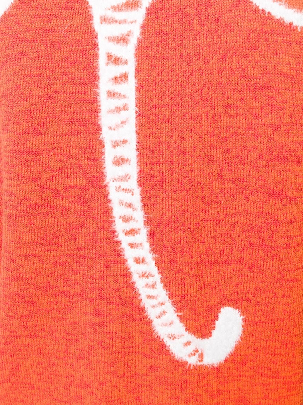 Kenzo Tiger Head Logo Pullover In Red
