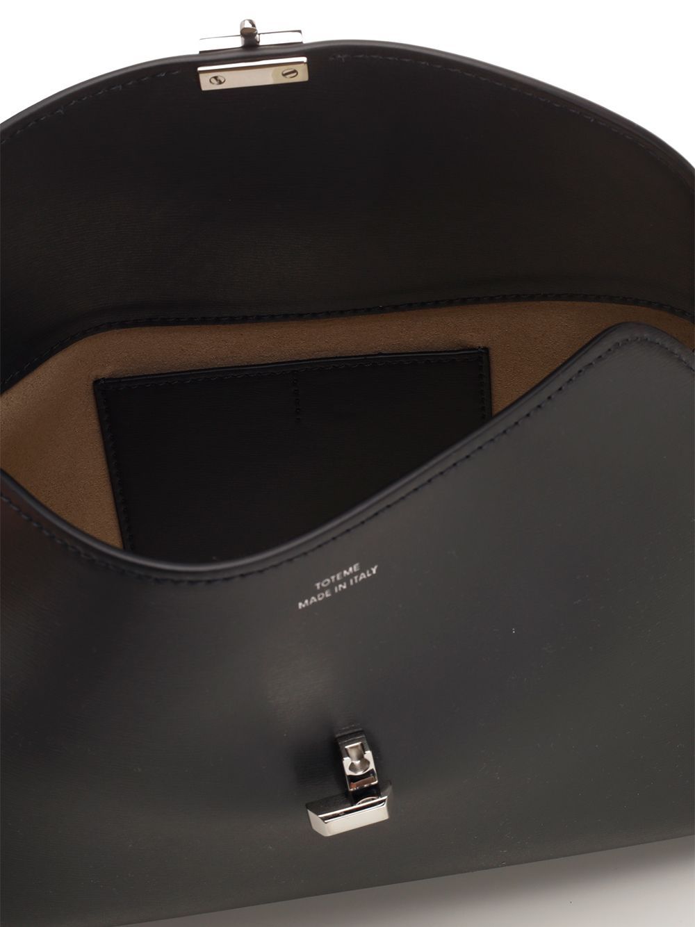 Totême T-lock Shoulder Bag In Black