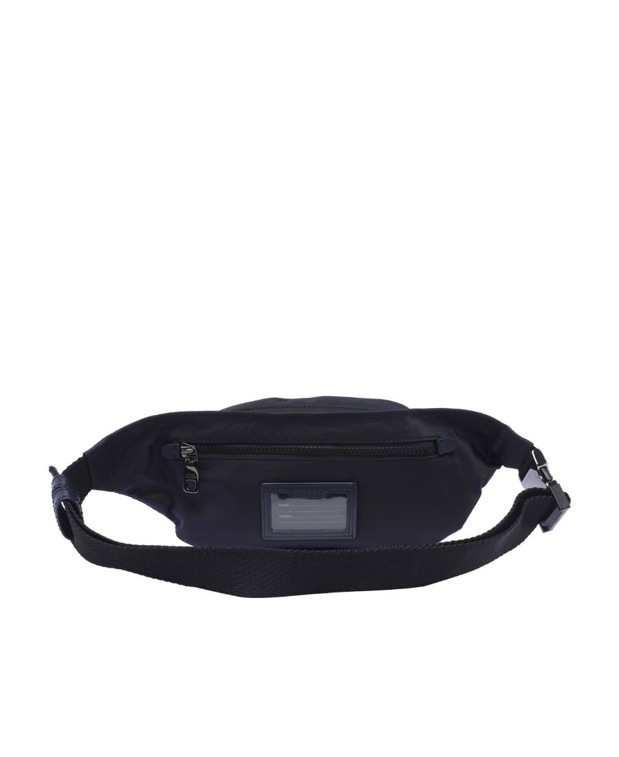 Dolce & Gabbana Raised Logo Belt Bag In Black