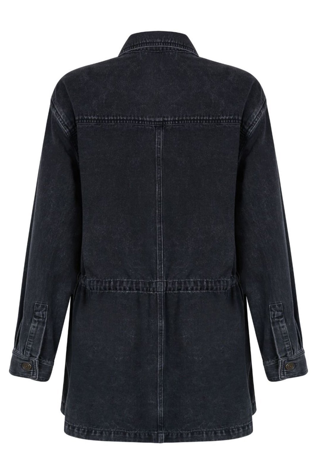 Isabel Marant Étoile Buttoned Denim Jacket In Blue