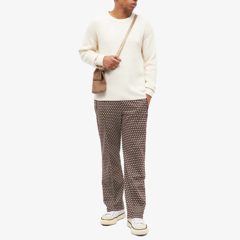 Needle & Thread Jacquard Polka Dot Sweatpants In Multicolor