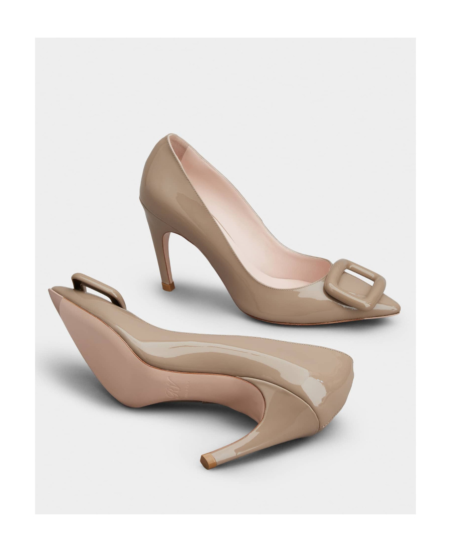 Roger Vivier Cusp High-heeled Shoes In Nude