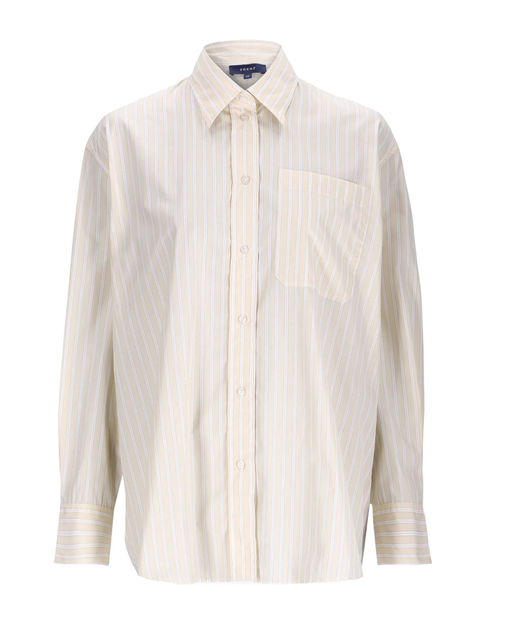 Soeur Long-sleeved Shirt In White